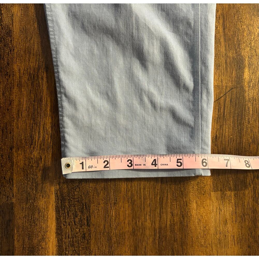 Lululemon Men's 36 x 29 Pant Shadow Lite Oxford Chino Cotton Blend Light Blue - Picture 13 of 13
